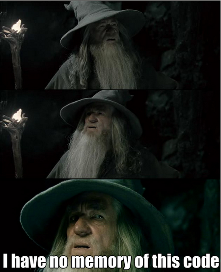 I have no memory of this code